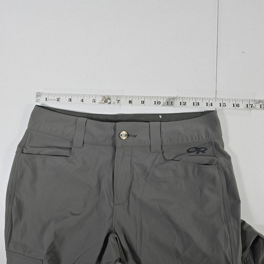 Outdoor‎ Research Womens Hiking Pants Gray Size 4 Cargo Zip Pocket Trekking - Picture 4 of 11